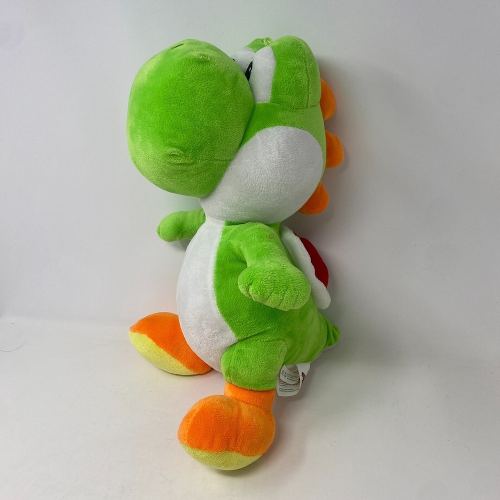 2020 Good Stuff Nintendo Super Mario‎ Yoshi Plush Stuffed Animal Green 17"